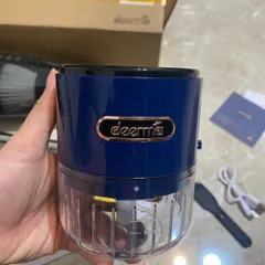 Ảnh đánh giá Máy Xay Nghiền Mini Đa Năng Xiaomi Deerma JS100 - Xay Gia Vị & Thịt, Thiết Kế Nhỏ Gọn, Công Suất Mạnh 40W, Pin Sạc Type-C