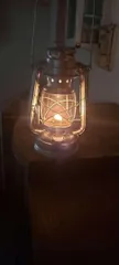 Ảnh đánh giá Đèn Bão Trang Trí Nhiều Màu - Đèn Cắm Trại Họa Tiết Cổ Điển Cho Nhà Cửa, Sân Vườn Và Quán Cafe