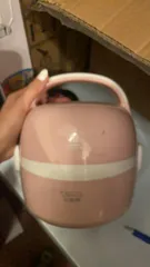 Ảnh đánh giá Hộp cơm điện Lotor 2 tầng - Hâm nóng và giữ nhiệt 1,3 lít, công nghệ hơi nước, cho bữa ăn thơm ngon tiện lợi