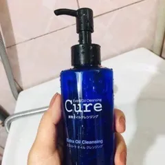 Ảnh đánh giá Cure Extra Oil Cleansing - Dầu Tẩy Trang Nhật Bản 200ml, Chiết Xuất Tự Nhiên, Làm Sạch Dịu Nhẹ, Giữ Ẩm Da, Không Gây Khô Da