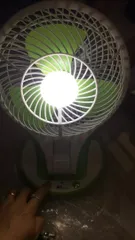 Ảnh đánh giá Quạt Sạc Tích Điện Gấp Gọn MiniFan 5580 Có Đèn LED - Tiện Dụng Cho Mọi Không Gian, Thời Gian Sử Dụng Lên Đến 4 Giờ