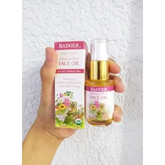 Ảnh đánh giá Dầu Dưỡng Hoa Hồng Hữu Cơ Badger Damascus Rose Face Oil - Dưỡng Ẩm Da, Làm Sáng Mịn Da, Chứng Nhận USDA Organic 29.5ml