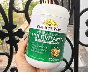 Ảnh đánh giá (Hàng nhập khẩu) Vitamin Tổng Hợp Nature’s Way Complete Daily Multivitamin