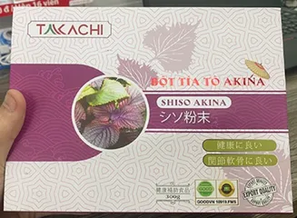 Ảnh đánh giá Bột Tía Tô Nguyên Chất Shiso Akina 300g - Hỗ Trợ Sức Khỏe, Dưỡng Da - Nguyên Liệu Từ Nhật Bản, 100% Tự Nhiên