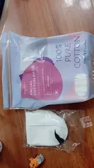 Ảnh đánh giá Bông Tẩy Trang Yusachi Suzuran Nhật Bản - 100% Cotton Tự Nhiên Mềm Mịn, Không Kích Ứng - Túi 200 Miếng Tiện Lợi