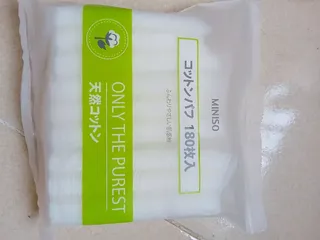 Ảnh đánh giá Bông Tẩy Trang Miniso Only The Purest Nhật Bản - Túi 180 Miếng Cotton Sạch Mềm Mại, Dụng Cụ Làm Sạch Trang Điểm Hoàn Hảo