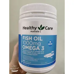 Ảnh đánh giá (Hàng nhập khẩu) Dầu cá Omega 3 Healthy Care Fish Oil 1000mg của Úc