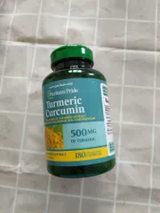 Ảnh đánh giá Tinh Chất Nghệ Vàng Curcumin Puritan's Pride 500mg - Viên Uống Hỗ Trợ Tiêu Hóa, Làm Đẹp Da, 180 Viên của Mỹ