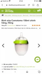 Ảnh đánh giá Núm Bình Comotomo Siêu Mềm Cao Cấp Nhập Khẩu Mỹ - Núm Ty Silicone Độc Đáo Hỗ Trợ Bé Chuyển Đổi Từ Bầu Sữa Mẹ sang Bình Sữa