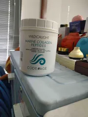 Ảnh đánh giá Bột Uống Codeage Wild-Caught Marine Collagen Peptides 450g - Hỗ Trợ Làm Đẹp Da, Tóc, Móng & Xương Khớp, Tăng Độ Đàn Hồi Da