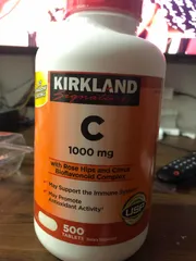 Ảnh đánh giá Viên uống Vitamin C 1000mg Kirkland Mỹ - Hộp 500 viên bổ sung vitamin, tăng cường miễn dịch, làm đẹp da, dễ uống vị cam