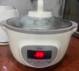 Ảnh đánh giá Nồi Nấu Chậm 1.6L Bear SUBE002 Kèm 3 Thố & Lồng Hấp - Thông Minh Hẹn Giờ, Nấu Cháo, Hấp Tiện Lợi Cho Bé