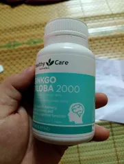 Ảnh đánh giá (Hàng Chính Hãng- Đủ VAT) Viên uống Ginkgo Biloba Healthy Care 2000mg Úc - Hỗ trợ tuần hoàn não, cải thiện trí nhớ và khả năng tập trung, bảo vệ sức khỏe toàn diện