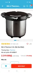 Ảnh đánh giá Nồi Ủ Thermos 4.5L Nhật Bản - Chân Không Giữ Nhiệt, Tiết Kiệm Thời Gian Nấu Ăn Cho Gia Đình - Dùng Cho 4-6 Người