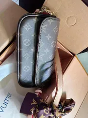 Ảnh đánh giá Túi dáng ví Wallet size 22 bản 2 box kẹp nách + đeo chéo hàng QC cao cấp