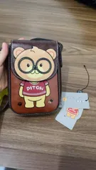 Ảnh đánh giá Túi Đeo Chéo Nữ Bill Bear Mini Dễ Thương - Thiết Kế Thời Trang Cao Cấp, Đựng Điện Thoại, Phù Hợp Khi Đi Chơi, Dã Ngoại