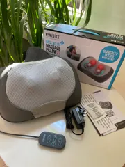 Ảnh đánh giá Gối Massage Shiatsu 3D HoMedics SP-100H-GB - Xoa Bóp Rung Nhiệt, Thư Giãn Cơ Bắp, Bảo Hành 2 Năm, Thiết Kế Đa Năng