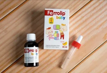 Ảnh đánh giá Sắt Hữu Cơ Nhỏ Giọt Ferrolip Baby 30ml - Bổ Sung Sắt, Hỗ Trợ Tạo Hồng Cầu Cho Trẻ, Vị Ngọt Dễ Uống, Giảm Thiếu Máu