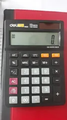 Ảnh đánh giá Máy Tính Cầm Tay Deli EM01320 - Màn Hình LCD Bền Bỉ, Pin Mặt Trời, Tính Toán Nhanh Chóng, Chính Xác, Phù Hợp Cho Học Sinh Văn Phòng