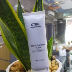 Ảnh đánh giá Sữa Rửa Mặt Ktimi Deep Cleansing Foam 100g Cho Da Nhờn - Giúp Làm Sạch Sâu, Ngăn Ngừa Mụn, Dưỡng Ẩm Tự Nhiên