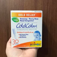 Ảnh đánh giá Dung dịch ColdCalm Boiron cho bé từ 6 tháng tuổi - Hỗ trợ giảm triệu chứng cảm lạnh, dễ uống, dạng ống tiện lợi