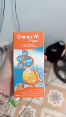 Ảnh đánh giá Dầu cá Omega Vit Plus+ cho bé dạng siro - Bổ sung Omega 3, Vitamin và Khoáng chất, Hỗ trợ Phát triển Trí Não và Thị Lực, Dễ Uống.