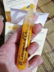 Ảnh đánh giá Tinh Chất Nghệ Nano Curcuma D'or Natinfran - Hỗ Trợ Tiêu Hóa và Làm Đẹp Da, Hộp 10 Ống, Công Nghệ Nano Tiên Tiến