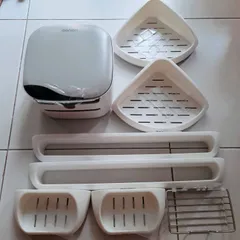 Ảnh đánh giá Kệ Góc Dán Tường Nhà Tắm Nhà Bếp Oenon - Nhựa ABS Chịu Lực, Thiết Kế Hiện Đại Tiết Kiệm Không Gian