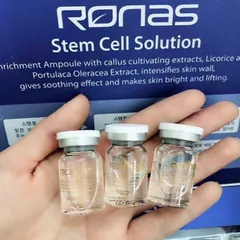 Ảnh đánh giá Tinh Chất Tế Bào Gốc Ronas Stem Cell Solution Hàn Quốc - Serum Dưỡng Da Phục Hồi, Làm Sáng và Tăng Đàn Hồi Da 10 Chai x 5ml