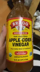Ảnh đánh giá Giấm Táo Hữu Cơ Bragg Organic 473ml - Giấm Tự Nhiên Không Biến Đổi Gen, Hỗ Trợ Tiêu Hóa Và Miễn Dịch, Chứng Nhận Hữu Cơ USDA