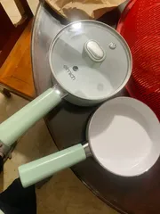Ảnh đánh giá Bộ Nồi Chảo Chống Dính Elmich Baby EL-1168SK Đáy Từ 16cm - Thời Trang, Siêu Bền, An Toàn Cho Sức Khỏe Người Dùng