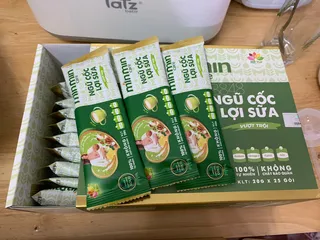 Ảnh đánh giá Bột Ngũ Cốc Lợi Sữa Min Min Care - 38 Loại Hạt Dinh Dưỡng Hỗ Trợ Tăng Tiết Sữa Mẹ, Cải Thiện Chất Lượng Sữa Cho Bé