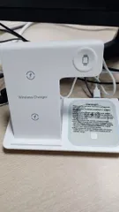 Ảnh đánh giá Đế Sạc Nhanh Không Dây 3 Trong 1 MITARY - Sạc Iphone, Samsung, Airpods, Apple Watch - Thiết Kế Gấp Gọn, Tiện Dụng, 15W/7.5W