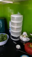 Ảnh đánh giá Lồng Bàn 5 Tầng Giữ Nhiệt Chống Bụi - Giải Pháp Bảo Quản Thức Ăn Tối Ưu, Thiết Kế Tiện Lợi, Dễ Dàng Sử Dụng