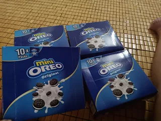 Ảnh đánh giá Combo 2 Hộp Bánh Quy Oreo Mini Vị Socola & Vani - Bánh Ngọt Giòn Rụm Cho Gia Đình, Snack Ngon Hàng Đầu Kids