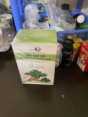 Ảnh đánh giá Sữa Hạt Hữu Cơ D2 - Bổ Sung Chất Xơ Rau Xanh, Hơn 26 Loại Rau, Hộp 450g Tiện Dụng Cho Gia Đình
