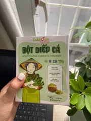 Ảnh đánh giá Bột Diếp Cá Nguyên Chất Sấy Lạnh Dalahouse - Bột Thực Phẩm Khô Hỗ Trợ Tiêu Hóa, Giảm Nhiệt, 50g, 120g