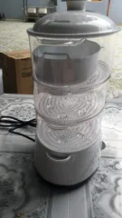 Ảnh đánh giá Nồi Hấp Điện Đa Năng 3 Tầng Braburg 9L - Thiết Kế Thời Trang, Tiết Kiệm Thời Gian Hấp Nhiều Món Ăn Khác Nhau