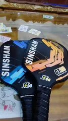 Ảnh đánh giá Vợt Pickleball Carbon Sinsham 14mm Siêu Nhẹ - Tặng Kèm Bóng, Dễ Kiểm Soát, Phù Hợp Mọi Cấp Độ Người Chơi
