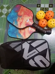 Ảnh đánh giá Bộ 2 Vợt Pickleball Vinguir Kèm Túi và 4 Bóng - Chất Liệu Cao Cấp, Dành Cho Người Mới Bắt Đầu và Chơi Chủ Động