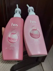 Ảnh đánh giá Bộ Dầu Gội Xả H&S Màu Hồng - Hỗ Trợ Cải Thiện Gàu, Phục Hồi Tóc Khỏe Mạnh, Giảm Ngứa Da Đầu, Dưỡng Ẩm Tóc