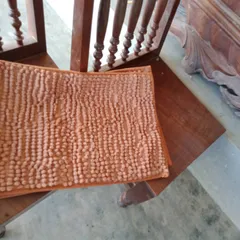 Ảnh đánh giá Combo 4 thảm lau chân san hô siêu thấm 40x60cm - Thảm mềm mại chống nước, lý tưởng cho phòng tắm, bếp, và phòng khách