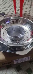Ảnh đánh giá Nồi Lẩu Xoay Inox 2 Khoang 2 Tầng 3L - Dùng Cho Bếp Từ & Gas, Lẩu Cay Không Cay, Tiện Lợi Cho Gia Đình