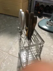 Ảnh đánh giá Kệ Đựng Dao Kéo Inox Hobby DD3M - Thiết Kế Gọn Gàng Kèm Móc Treo, Dễ Dàng Vệ Sinh, Giải Pháp Tối Ưu Cho Căn Bếp Bạn