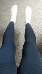 Ảnh đánh giá Quần Tập Gym Nữ Cạp Cao Dáng Dài Amin AM058 - Chất Liệu Cao Cấp, Co Giãn, Phù Hợp Tập Yoga và Gym, Màu Đen/Xanh Matcha/Xanh Than