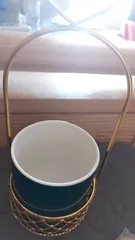 Ảnh đánh giá Bộ Lẵng Đựng Muỗng Nĩa Phong Cách Bắc Âu Gốm Sứ và Kim Loại - Trang Trí Bàn Ăn Độc Đáo, Quà Tặng Sang Trọng