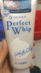 Ảnh đánh giá Sữa Rửa Mặt Senka Perfect White Clay 120g - Làm Sạch Sâu, Đất Sét Trắng, Cung Cấp Độ Ẩm, Giúp Da Sáng Rạng Rỡ Nhật Bản