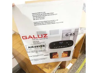 Ảnh đánh giá Nồi Chiên Không Dầu Điện Tử Galuz G-65 Đa Năng 5.5L - Thiết Kế Kính Cường Lực, 8 Chế Độ Nấu, Dùng Cho 4-8 Người