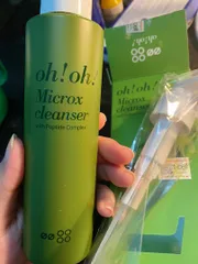 Ảnh đánh giá Sữa Rửa Mặt Sạch Sâu Oh!oh! Microx Cleanser 150g - Giúp Làm Sạch Da Mặt, Loại Bỏ Tạp Chất Cho Mọi Loại Da