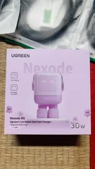 Ảnh đánh giá Củ Sạc Nhanh Ugreen CD359 Nexode Robot GaN Mini 30W - Sạc Thông Minh Cho Điện Thoại, Máy Tính Bảng và MacBook Air, Màn Hình LED Biểu Cảm